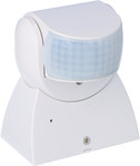 DR-04W PIR motion detector, white IP66