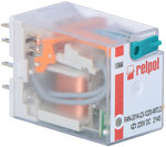 Releu industrial R4N-2014-23-1220-WTLD 4P contacte, sarcina maxima 6A/230VAC, bobina 220VDC, WTLD