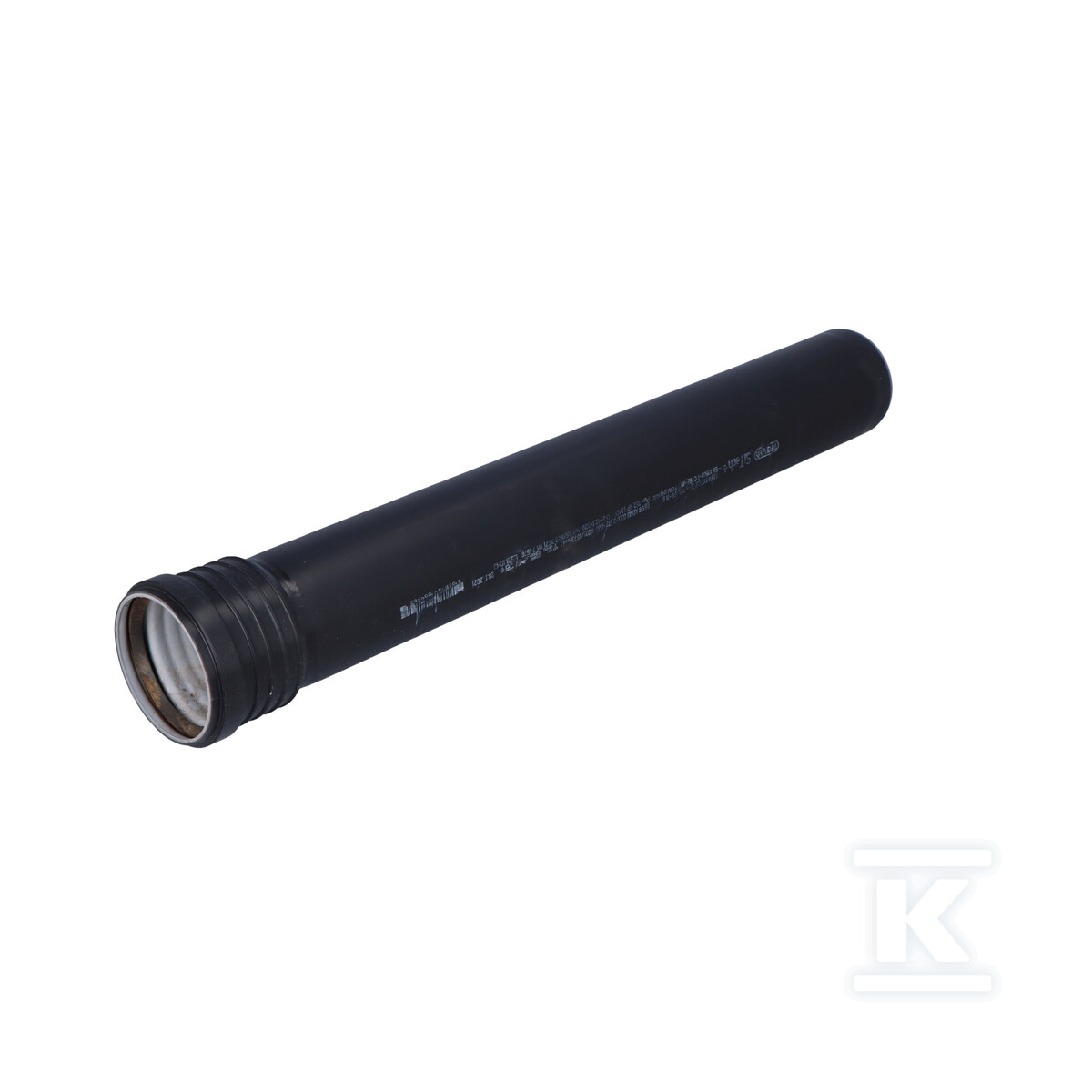 Розеткова труба 75х500, SiTech + чорний - 3091155