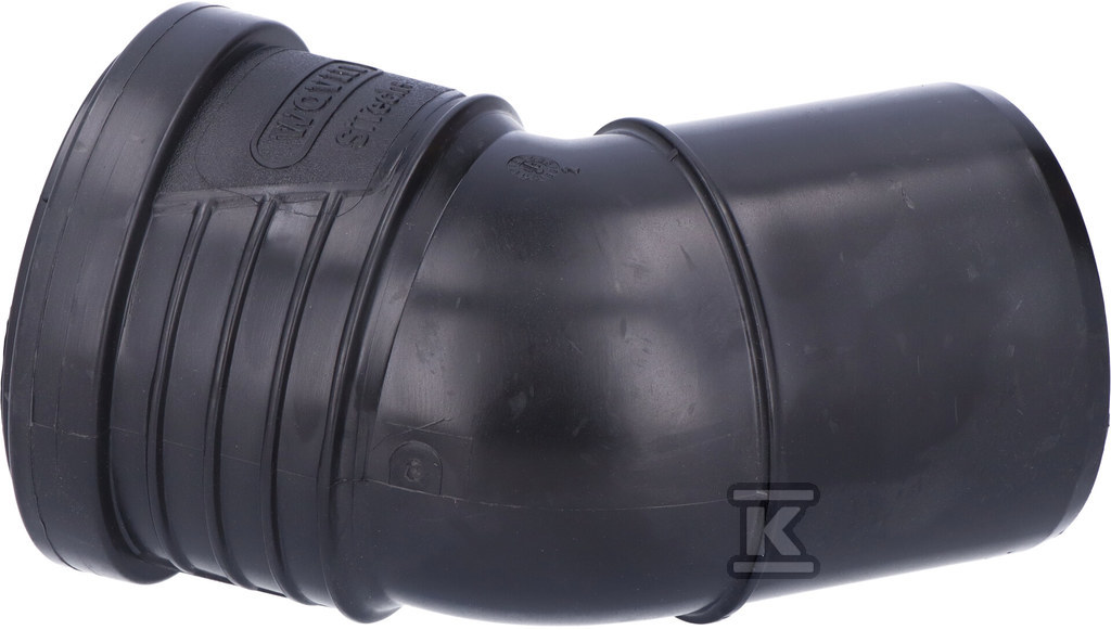 Коліно 75/45°, SITECH+ чорний - 3067727