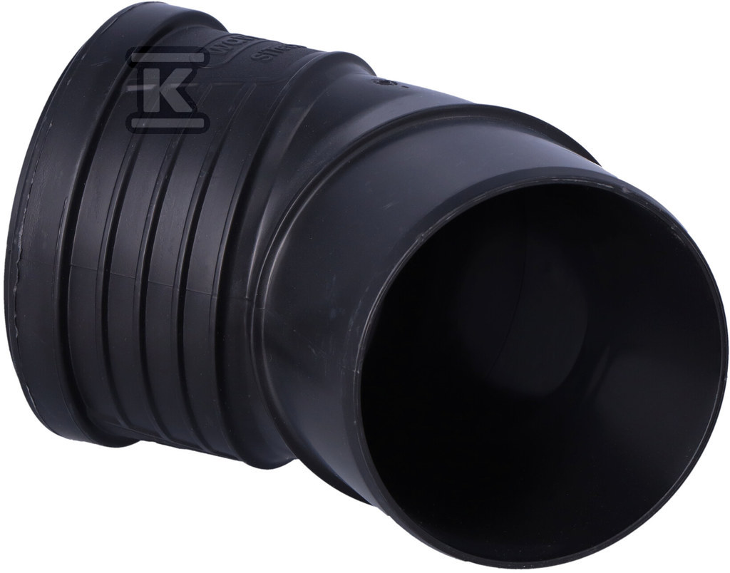 Коліно 110/45°, SITECH+ чорний - 3067729