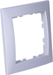 1-way frame, alu matt, lacquered, B. Square