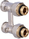 Vekotrim G3/4-1/2 - Connection kit for bottom flow radiators with a thermostatic insert with cut-off function, straight