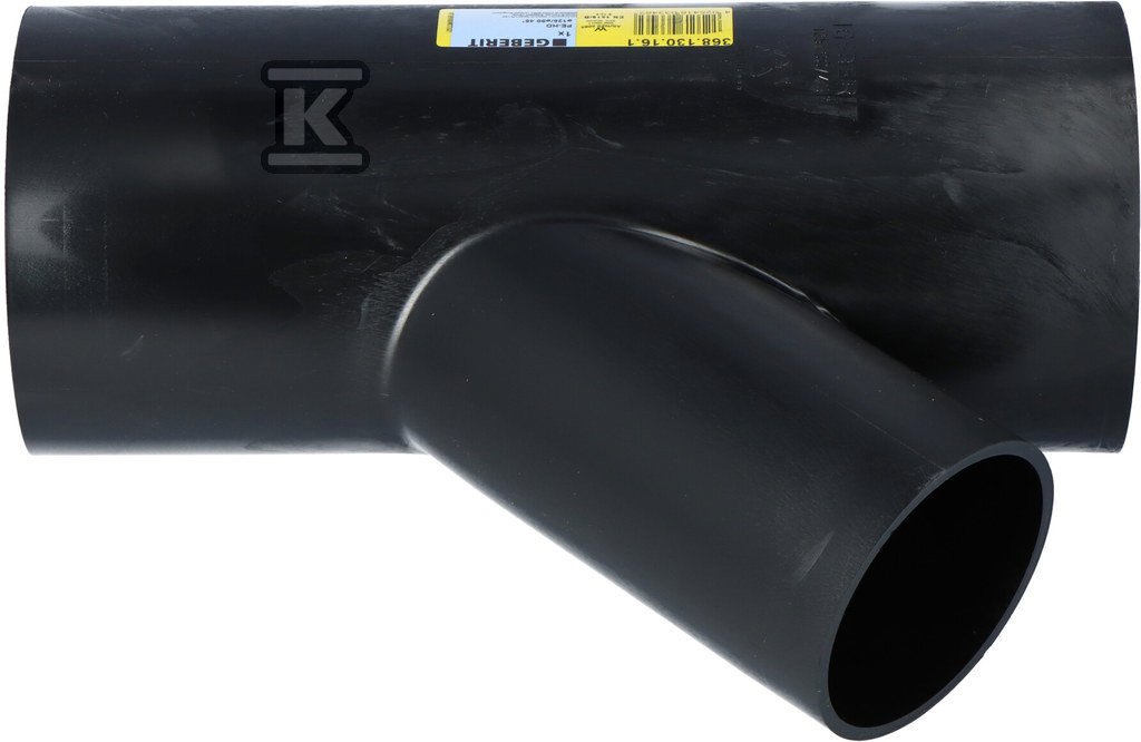 Трійник ПЕ косий 45 град. d125/90 - 368.130.16.1