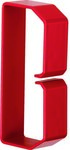 Затискач кабельний HNG, 50х100мм, червоний
