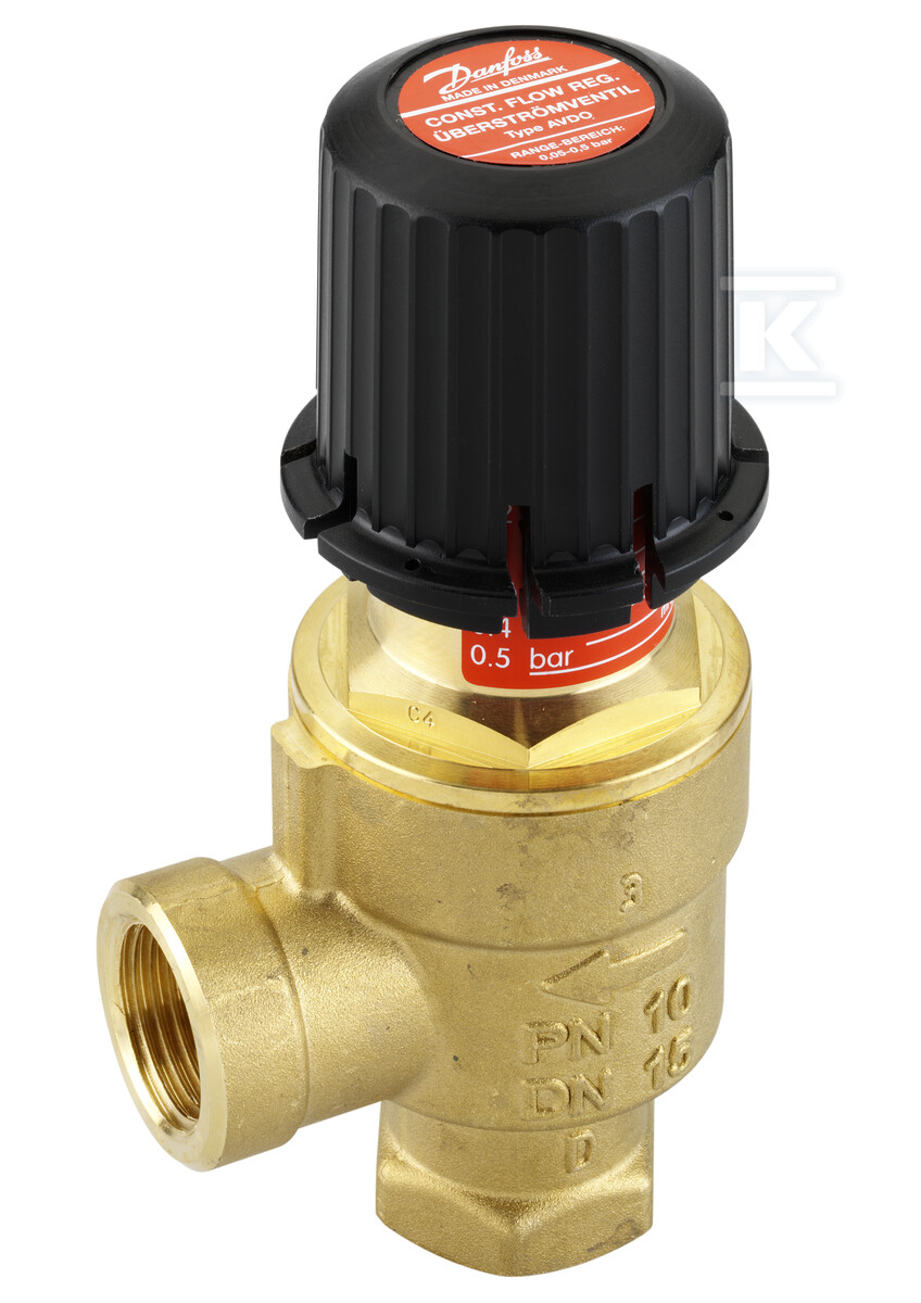 Регулятор рельєфу AVDO 15, кутовий - 003L6002