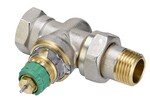 Zawór termostatyczny niezależny od ciśnienia Danfoss RA-DV, DN 15, prosty, F