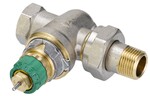 Zawór termostatyczny niezależny od ciśnienia Danfoss RA-DV, DN 10, prosty, F