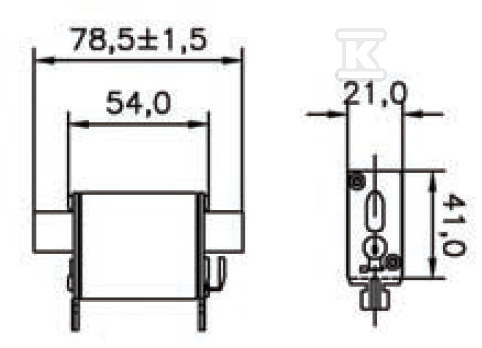 Insert NH000 4A 500V GL/GG double - 4NHG000B