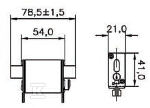 Insert NH000 6A 500V GL/GG double - 6NHG000B