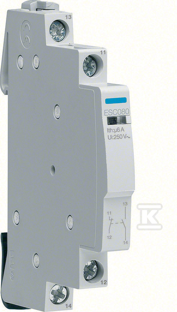 Допоміжний контакт 1NO+1NC 6A - ESC080