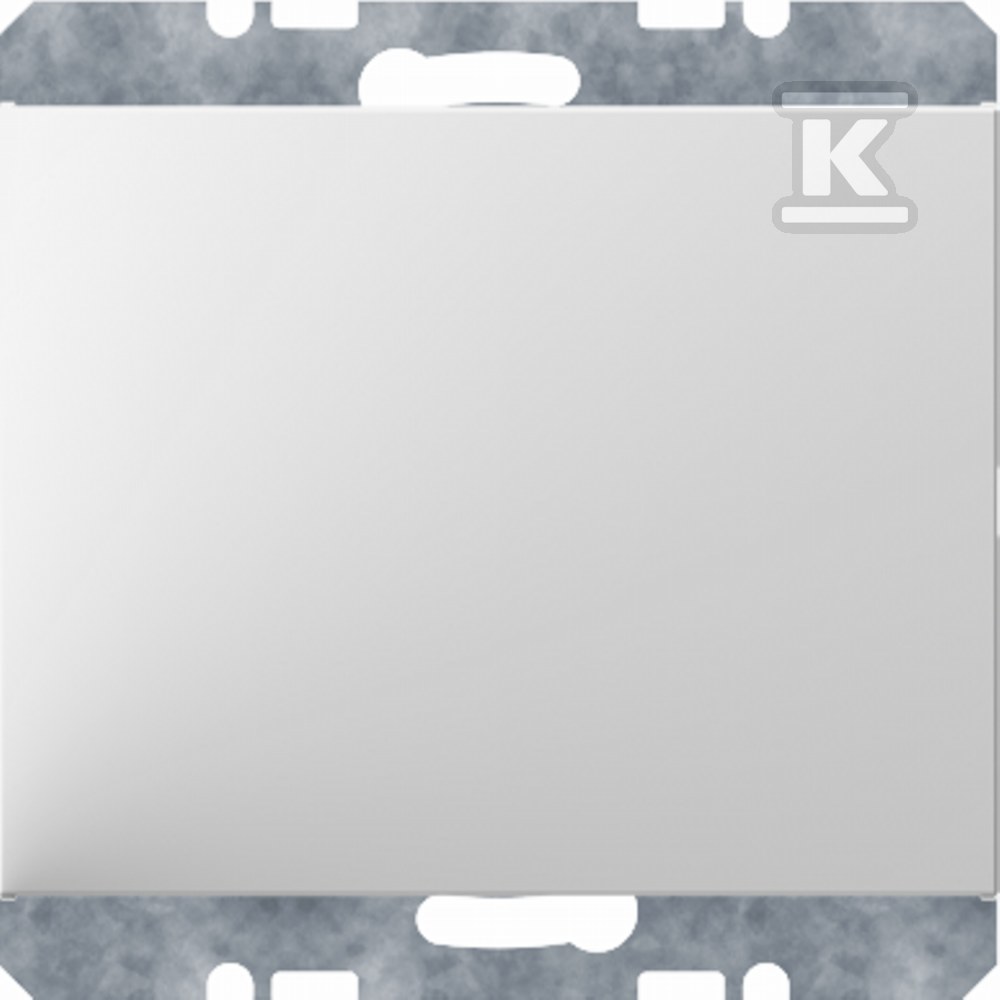 Zaślepka z płytką czołową, biały, K.1 - 10457009