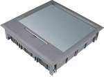 Pokrywa uchylna VQ12 244x244 wykładzina 12 mm stal szary PA, TEHALIT.VE-EE