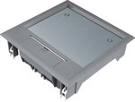 Pokrywa uchylna VQ06 200x200 wykładzina 12 mm stal szary PA, TEHALIT.VE-EE