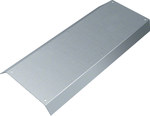 Pokrywa kanału napodłogowego 2-stronna skos 45° 800 mm 250x40 mm stal, TEHALIT.AK