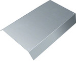 Pokrywa kanału napodłogowego 2-stronna skos 45° 800 mm 400x70 mm stal, TEHALIT.AK