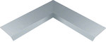 Pokrywa kanału napodłogowego kąt wewnętrzny 1-stronna skos 800 mm 200x40 mm stal, TEHALIT.AK