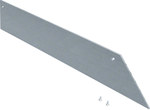 Końcówka 1-stronna skos pokrywy 300x70 mm stal, TEHALIT.AK