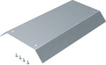 Pokrywa kanału napodłogowego 2-stronna skos 400 mm 150x40 mm stal, TEHALIT.AK