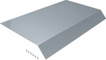 Pokrywa kanału napo przedłużony 1-stronna skos  800 mm 300x70 mm stal, TEHALIT.AK