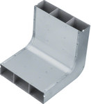 Narożnik pionowy 3-komorowy 190X48 mm stal, TEHALIT.UK