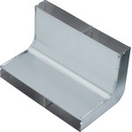 Narożnik pionowy 2-komorowy 340X48 mm stal, TEHALIT.UK