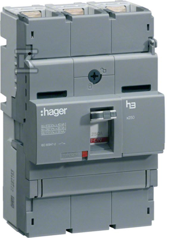 Роз'єднувач навантаження x250 3P 250A - HCB250H