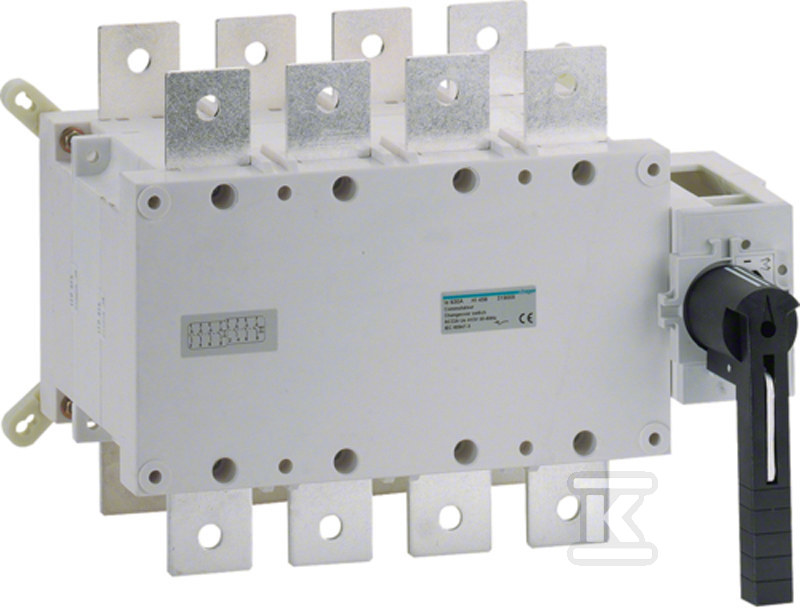 Przełącznik zasilania I-0-II 4P 630A - HI458
