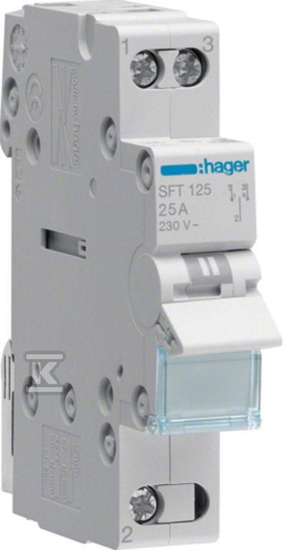 Перемикач інсталяційний модульний - SFT125