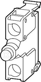 M22-LEDC230-R LED crvena dioda - 216567