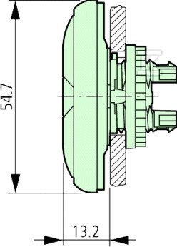 Double button drive M22-DDL-GR-GB1/GB0 - 216702