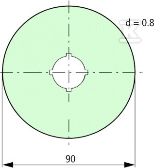 Popisový štítok M22-XAK2 pre - 216466