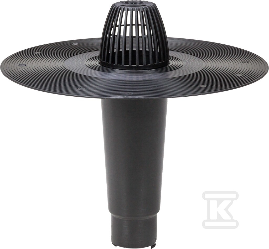 Roof drain CM fi110 - Black - 72411