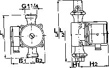 Circulation pump UP 20-15N - 59641500