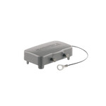 El conector industrial de carcasa Tapa de la parte inferior de la carcasa Cierre de sujeción lateral en la parte inferior Tamaño de instalación: 4 IP65 tras la conexión HDC 10B DODQ 4BO