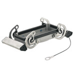 Conector industrial carcasa Tapa de la parte superior de la carcasa Cierre de sujeción lateral en la parte inferior Tamaño de instalación: 6 IP65 tras la conexión HDC 16B DMDQ 2QB