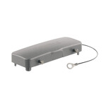 El conector industrial de carcasa Tapa de la parte inferior de la carcasa Cierre de sujeción lateral inferior Tamaño de instalación: 8 IP65 tras la conexión HDC 24B DODQ 4BO