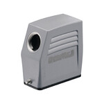 Conectores industriales carcasa Entrada de cable lateral Cuerpo del enchufe Retén de fijación inferior Tamaño de instalación: 2 IP65 tras la conexión HDC 15A TSLU 1M20G