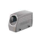 Conectores industriales carcasa Entrada de cable lateral Cuerpo del enchufe Cierre de sujeción lateral inferior Tamaño de instalación: 6 IP65 al conectar HDC 16B TSBU 1M25G