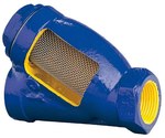 Filtr skośny gwintowany figura 823 DN40 PN16 z wkładem magnetnycznym, oczko 1mm, 45 oczek/cm2, wykonanie: C30