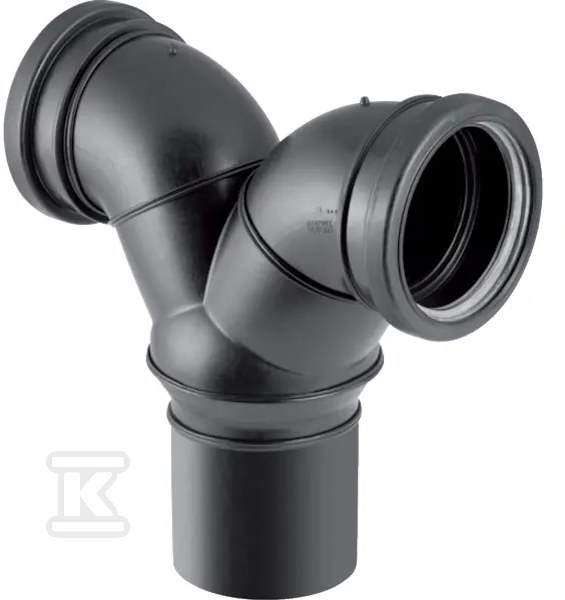 Trójnik PE Silent-db20 HT 110x90/90 - 310.923.14.1