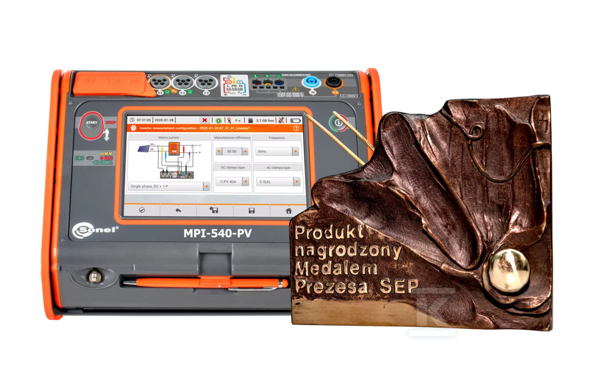 Wielofunkcyjny miernik parametrów - WMPLMPI540PVS