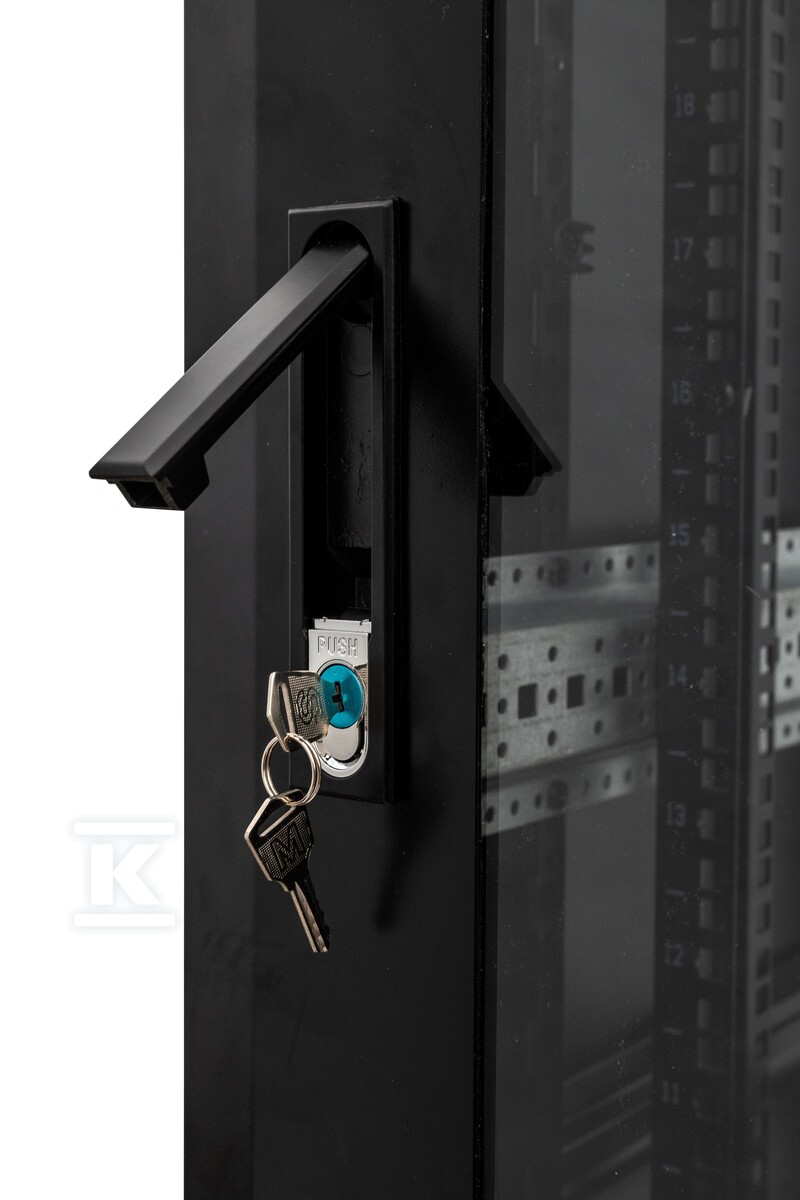 Шафа RACK 19" напольна 32U 600x600 - INL-RS-32U-6060-S-C