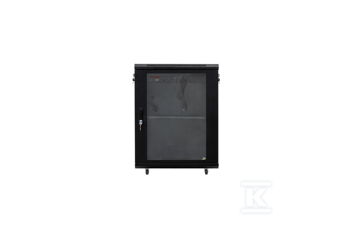 Armoire RACK 19" murale 18U 600x600 - INL-RW-18U-6060-S-C