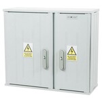 Obudowa termoutwardzalna lakierowana STN 66X58/2L - daszek płaski, cięgna metalowe