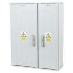 Obudowa termoutwardzalna lakierowana STN 66X84/2L - daszek płaski, cięgna metalowe