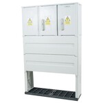 Obudowa termoutwardzalna lakierowana STN 80X42/2L+FTN - daszek płaski, cięgna PCV