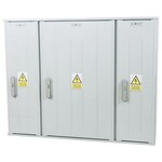 Obudowa termoutwardzalna lakierowana STN 106X84/3S - daszek płaski, cięgna metalowe