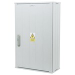 Obudowa termoutwardzalna lakierowana SSTN 53X84 - montaż aparatów, daszek skośny, cięgna metalowe