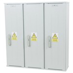 Obudowa termoutwardzalna lakierowana STN 80X84/3/32- 320 mm, daszek płaski, cięgna metalowe